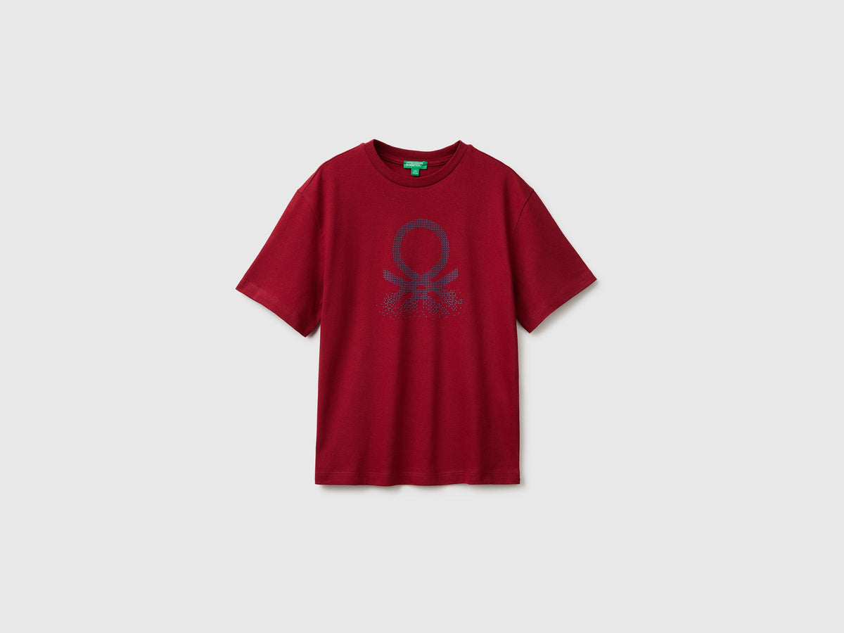 T-shirt manica corta con stampa