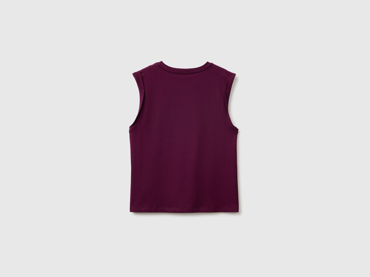 T-shirt smanicata