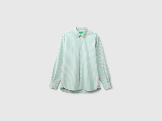 Camicia a righe button down