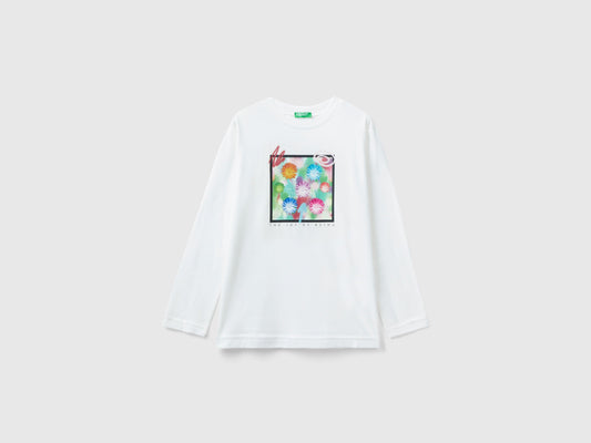 Calda t-shirt con stampa fotografica