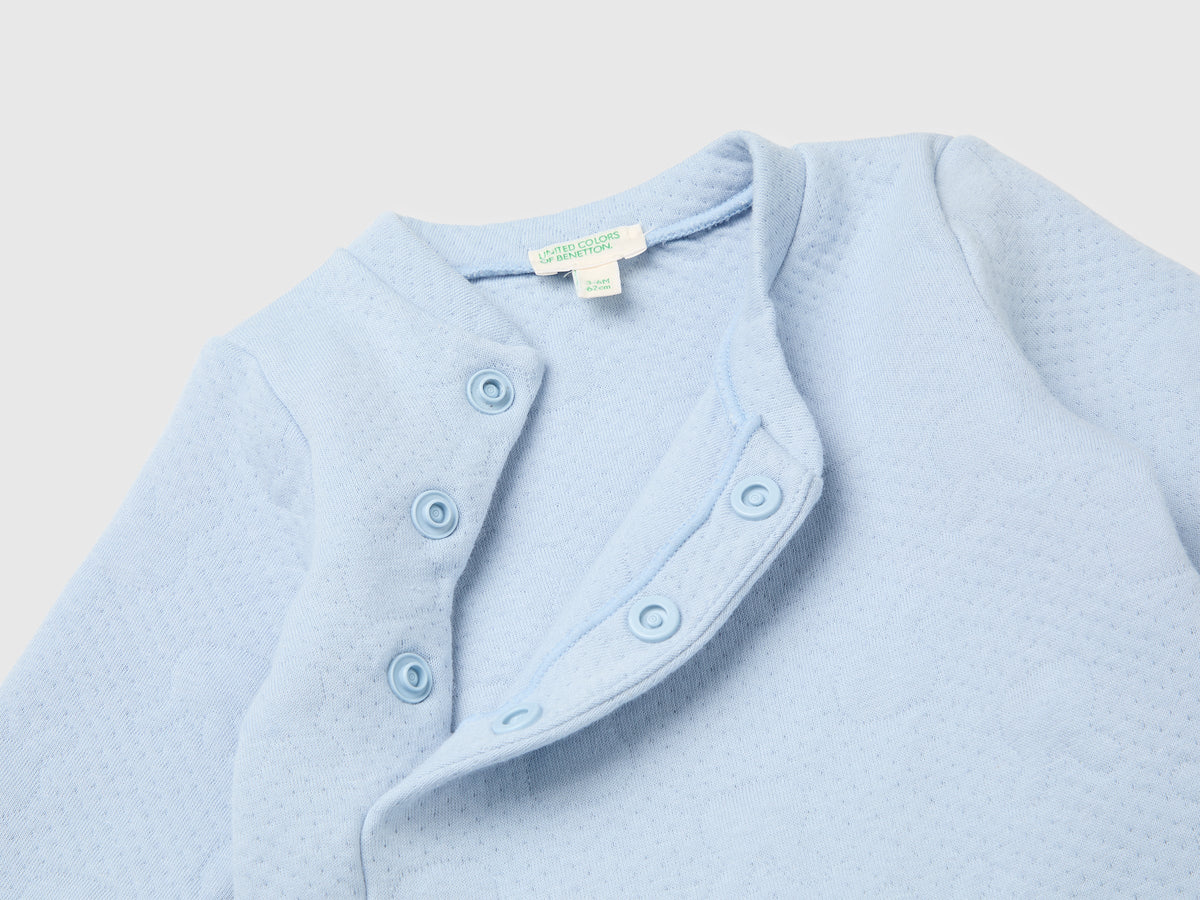 Tutina con coniglietti jacquard
