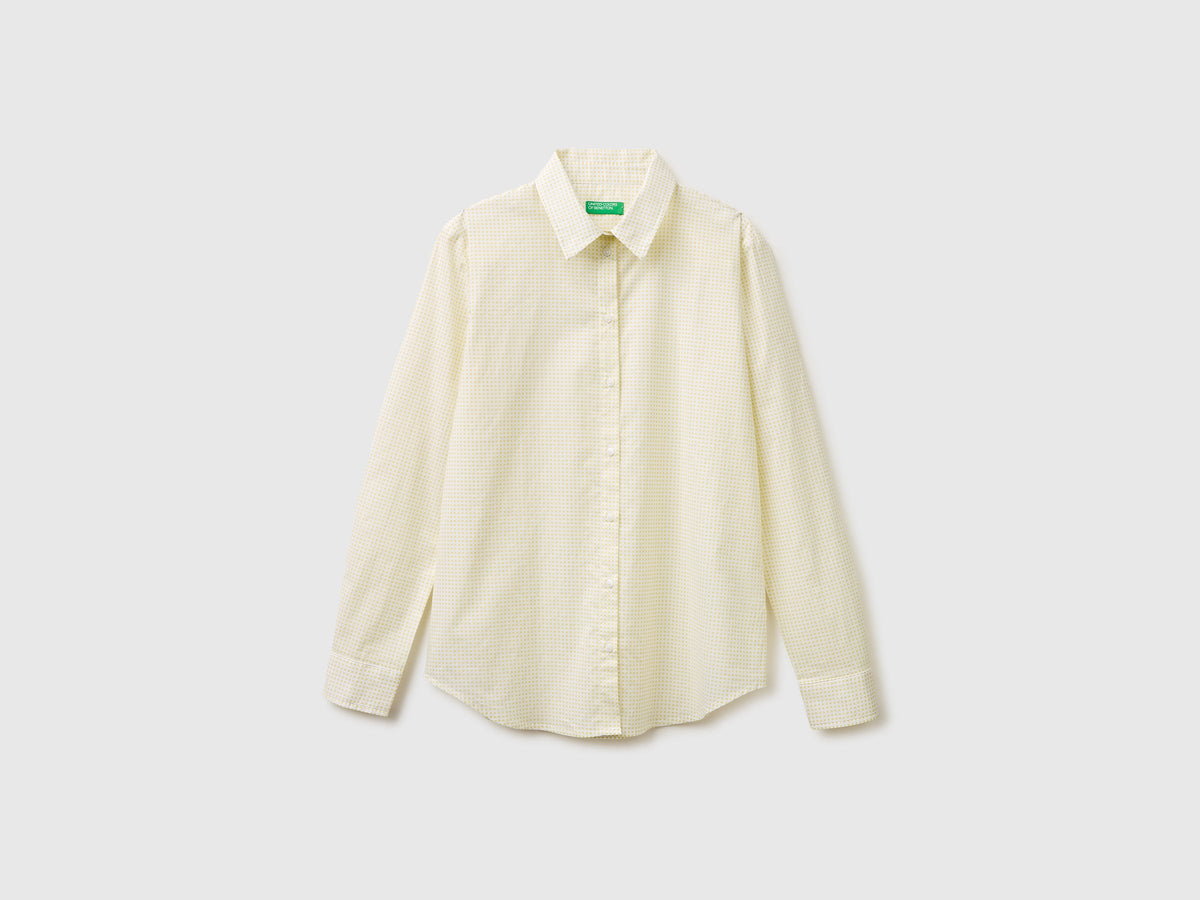 Camicia fantasia in cotone leggero