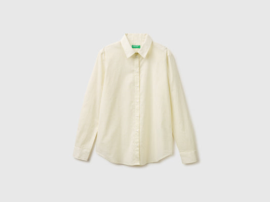 Camicia fantasia in cotone leggero