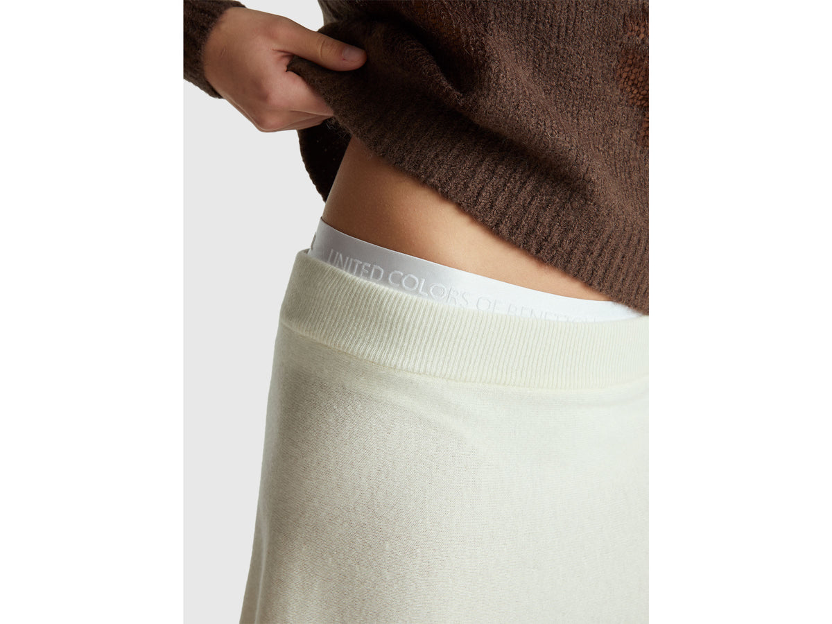 Gonna midi in maglia
