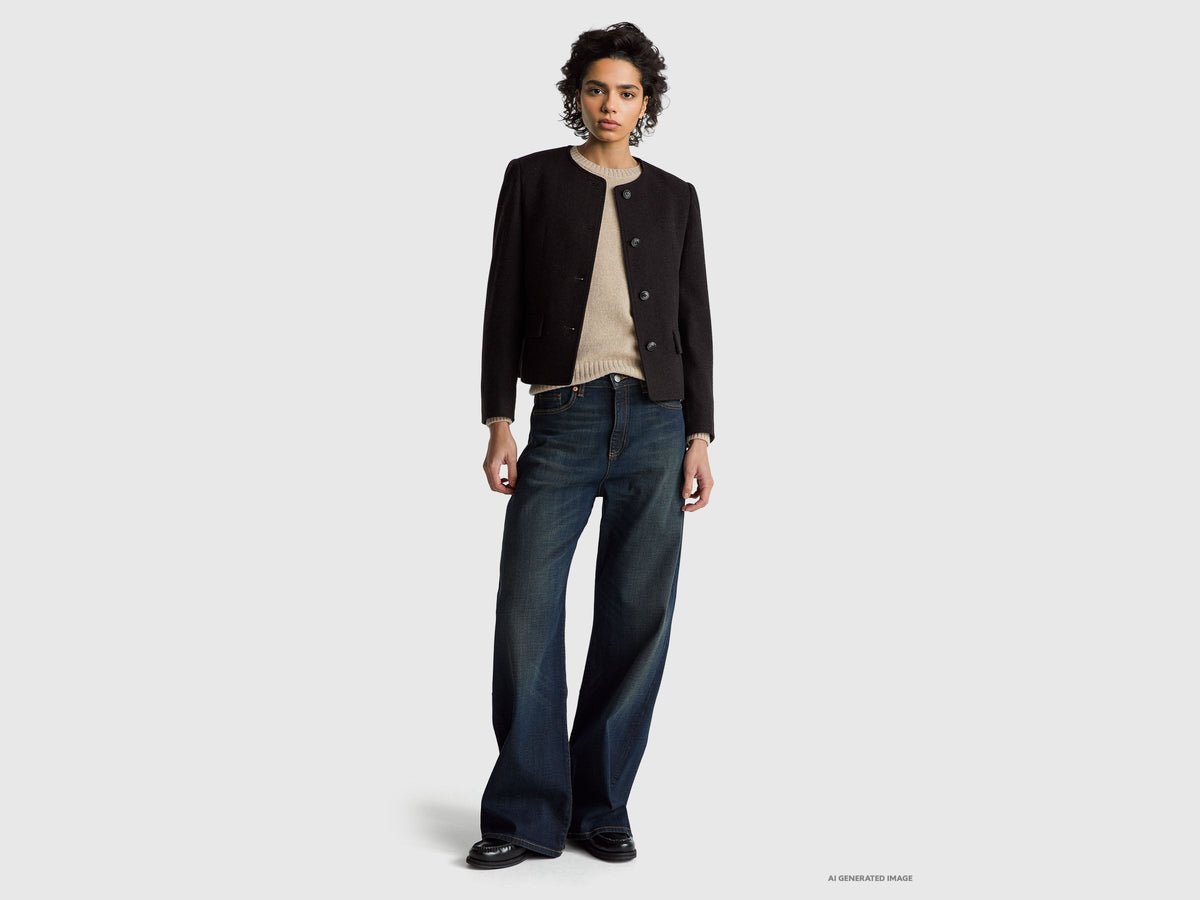 Maglia in pura lana Shetland