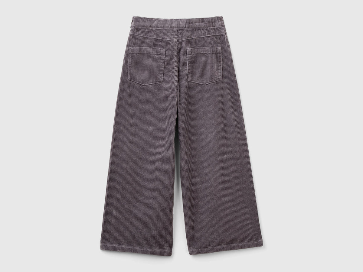 Pantaloni in velluto wide fit