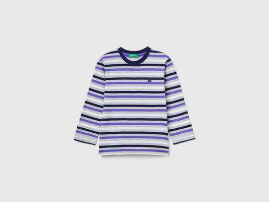 T-shirt a righe 100% cotone