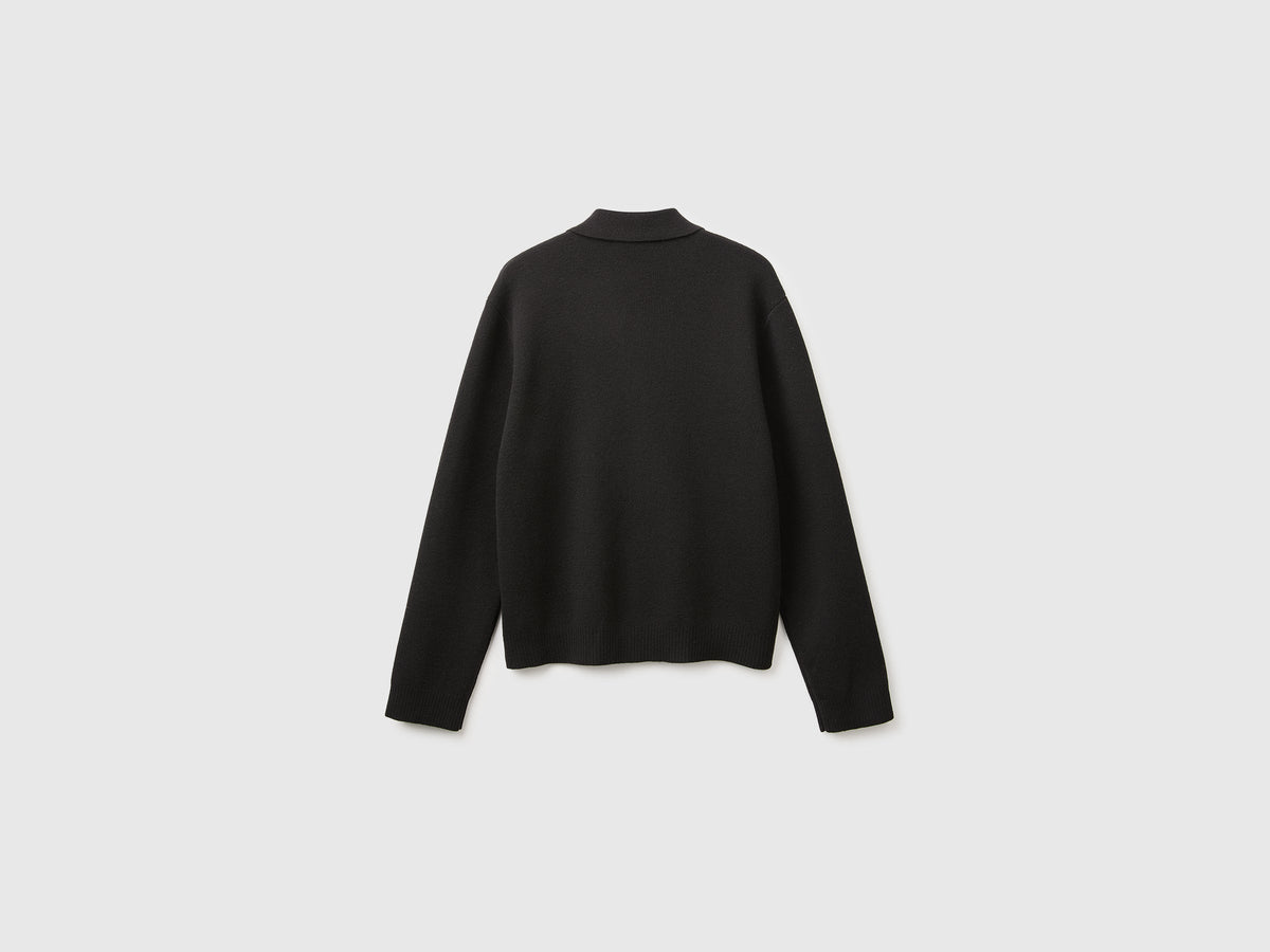 Giacca in maglia in misto cashmere