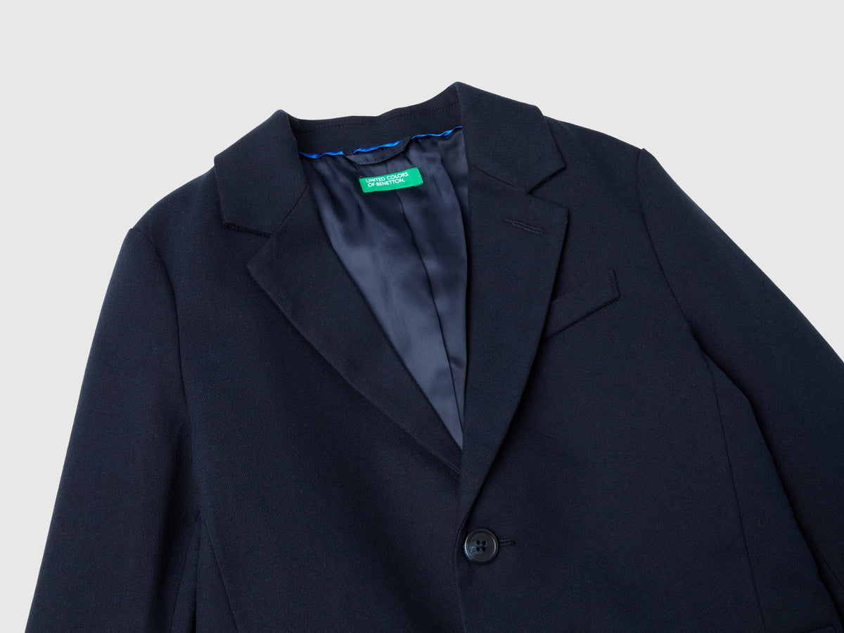 Blazer in flanella