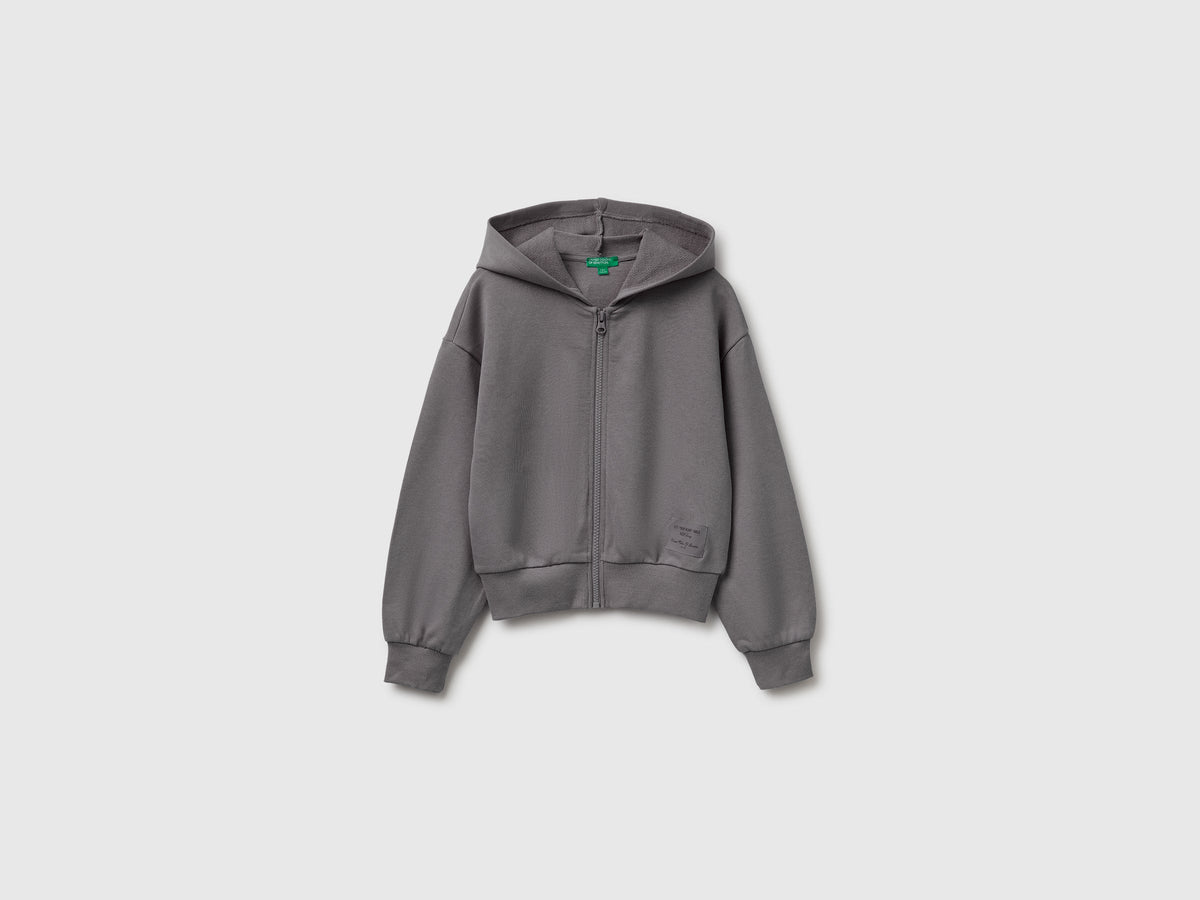 Felpa con cappuccio 100% cotone