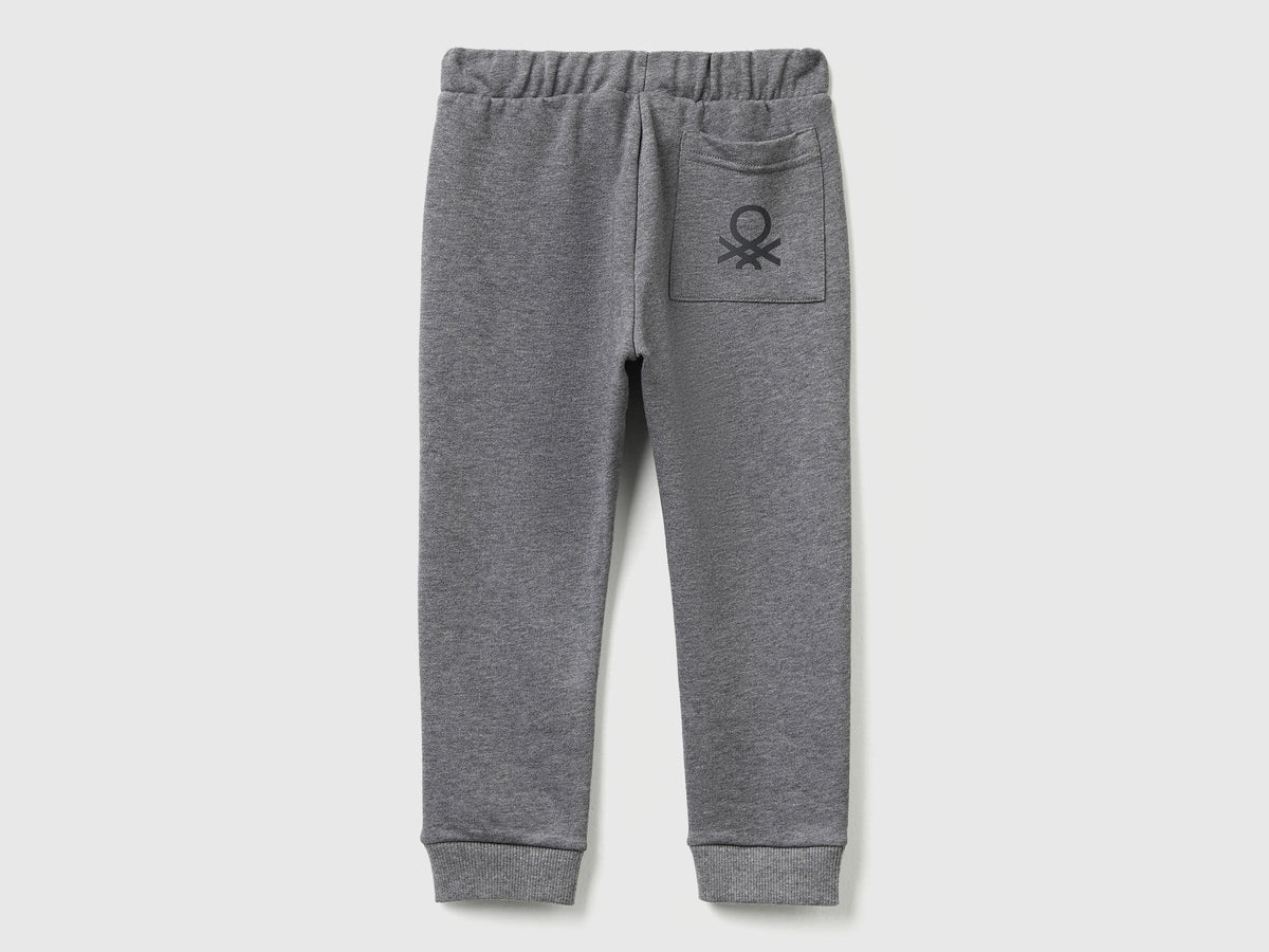 Pantaloni in cotone con logo