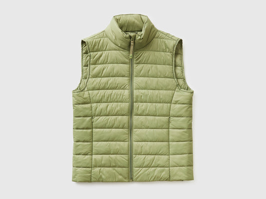 Piumino smanicato slim fit