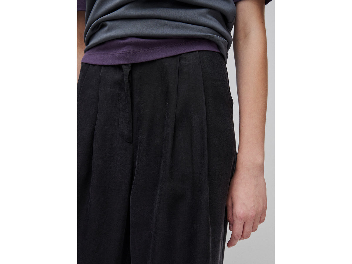 Pantaloni ampi 100% lyocell