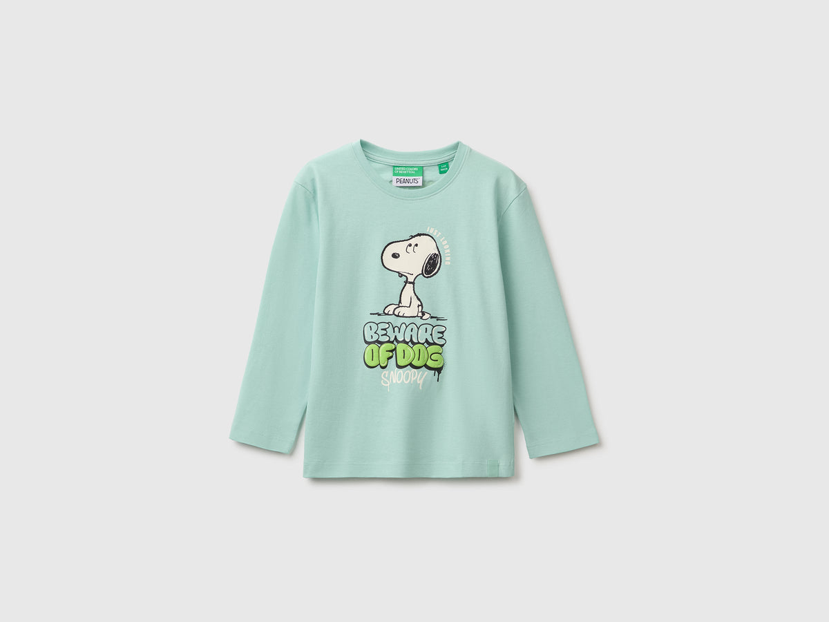 T-shirt con stampa effetto rigonfio ©Peanuts