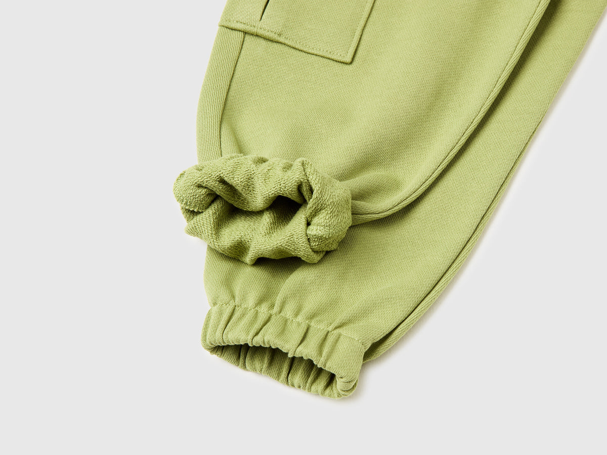 Joggers cargo in felpa