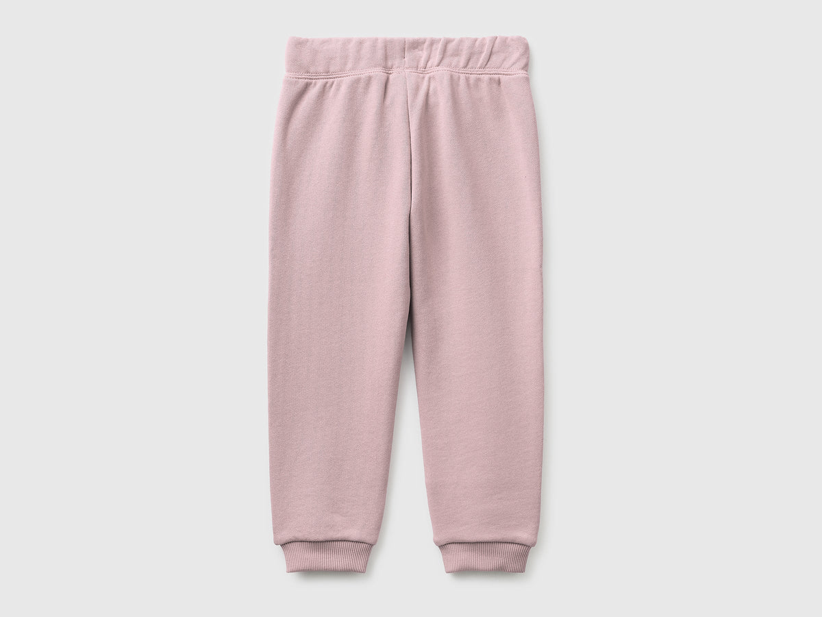 Pantaloni in felpa di cotone bio
