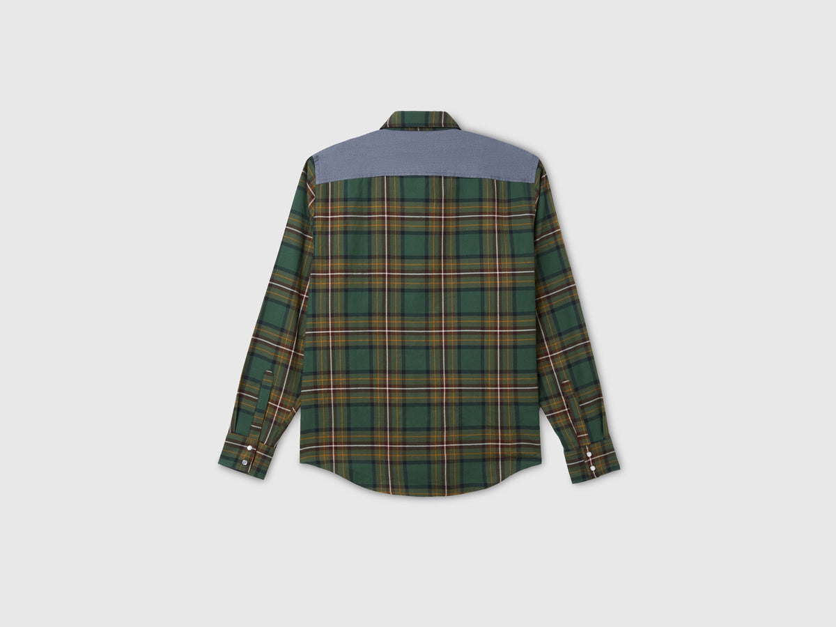 Camicia western in flanella a quadri