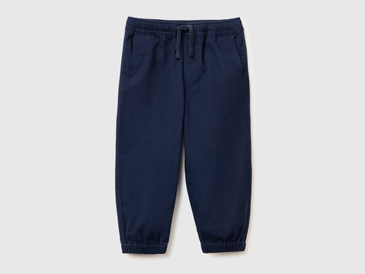 Joggers in cotone stretch