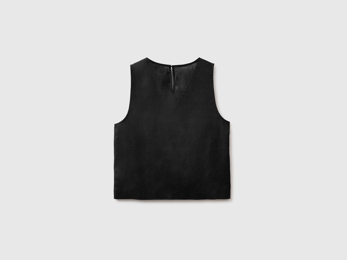 Top in puro lino
