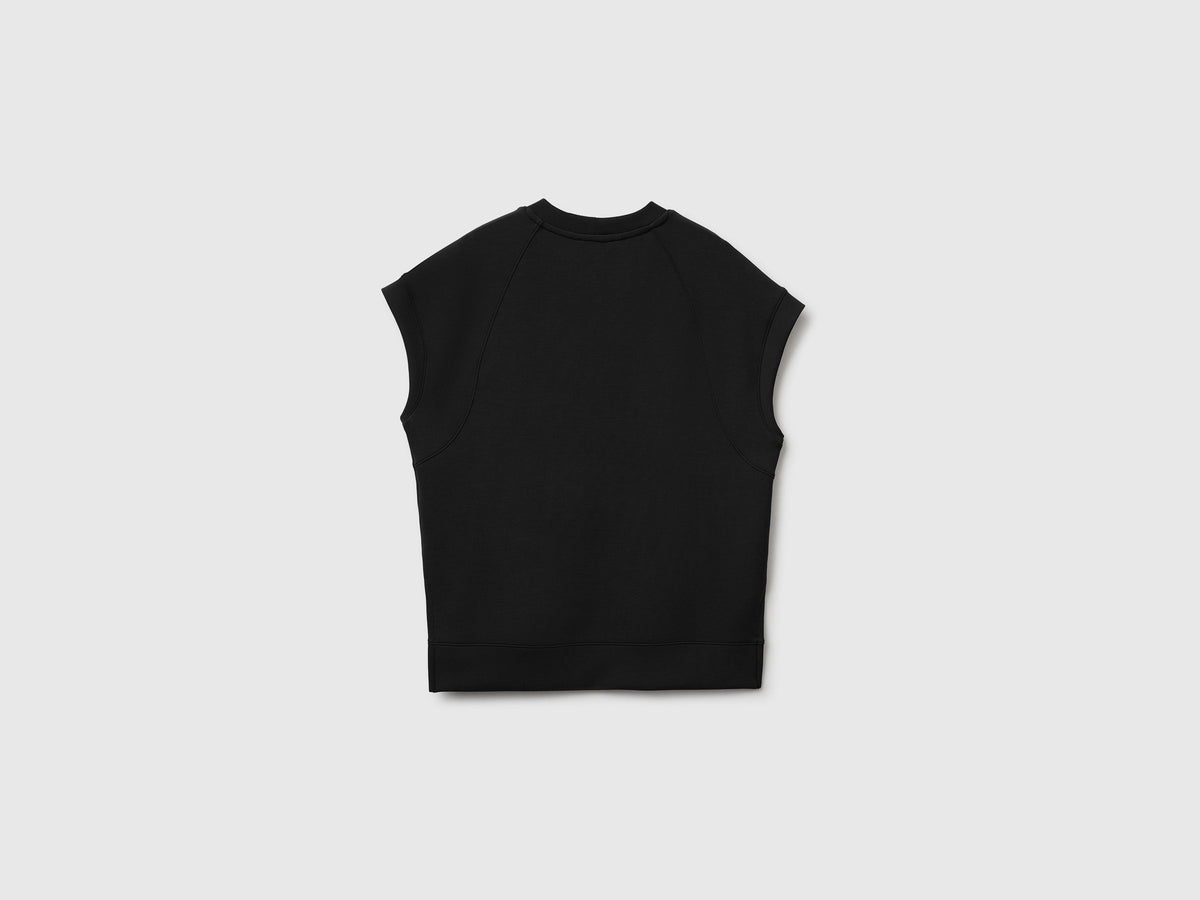 Top fluido con spacchi