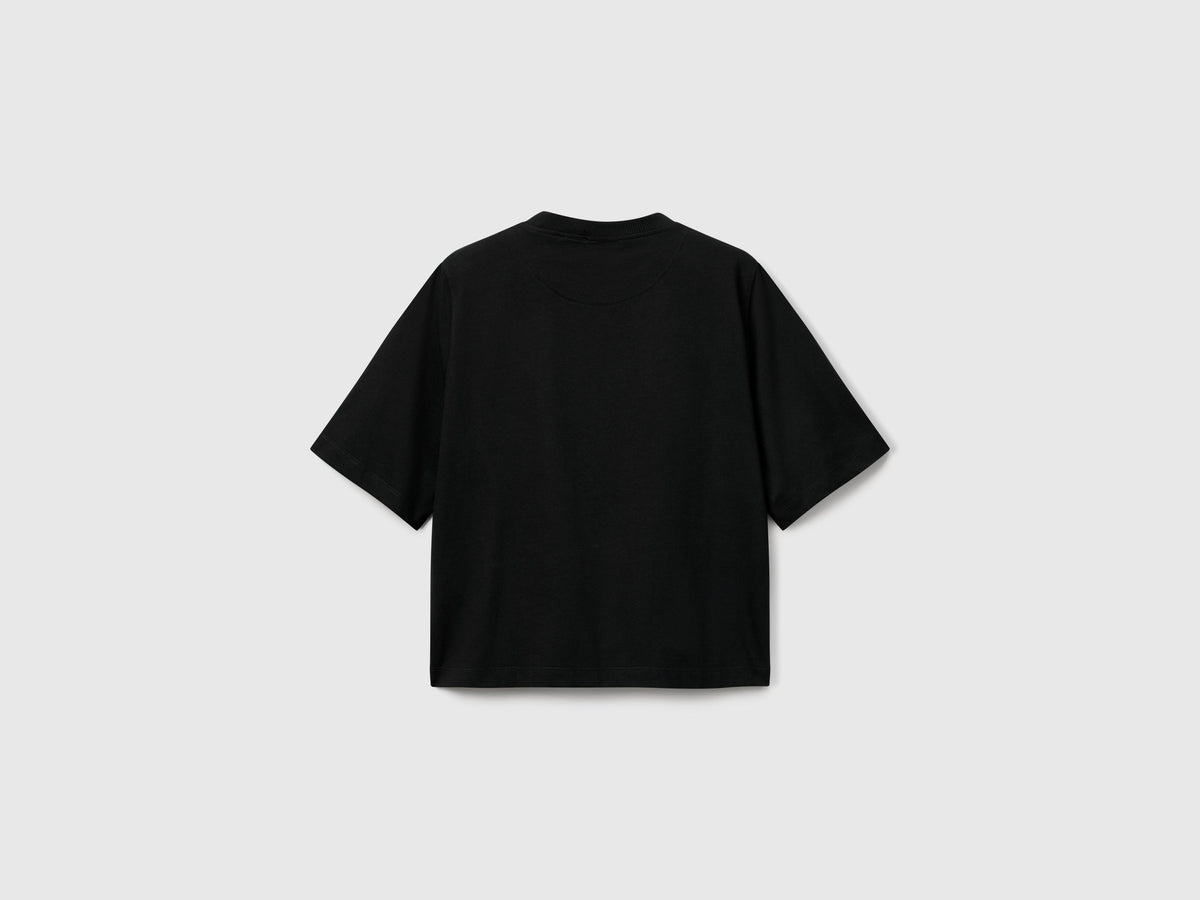 T-shirt boxy fit 100% cotone