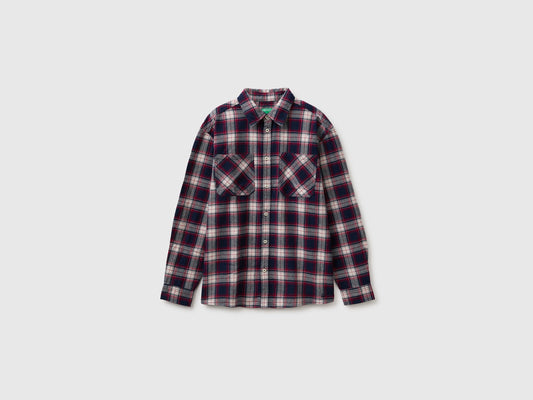 Camicia a quadri over fit