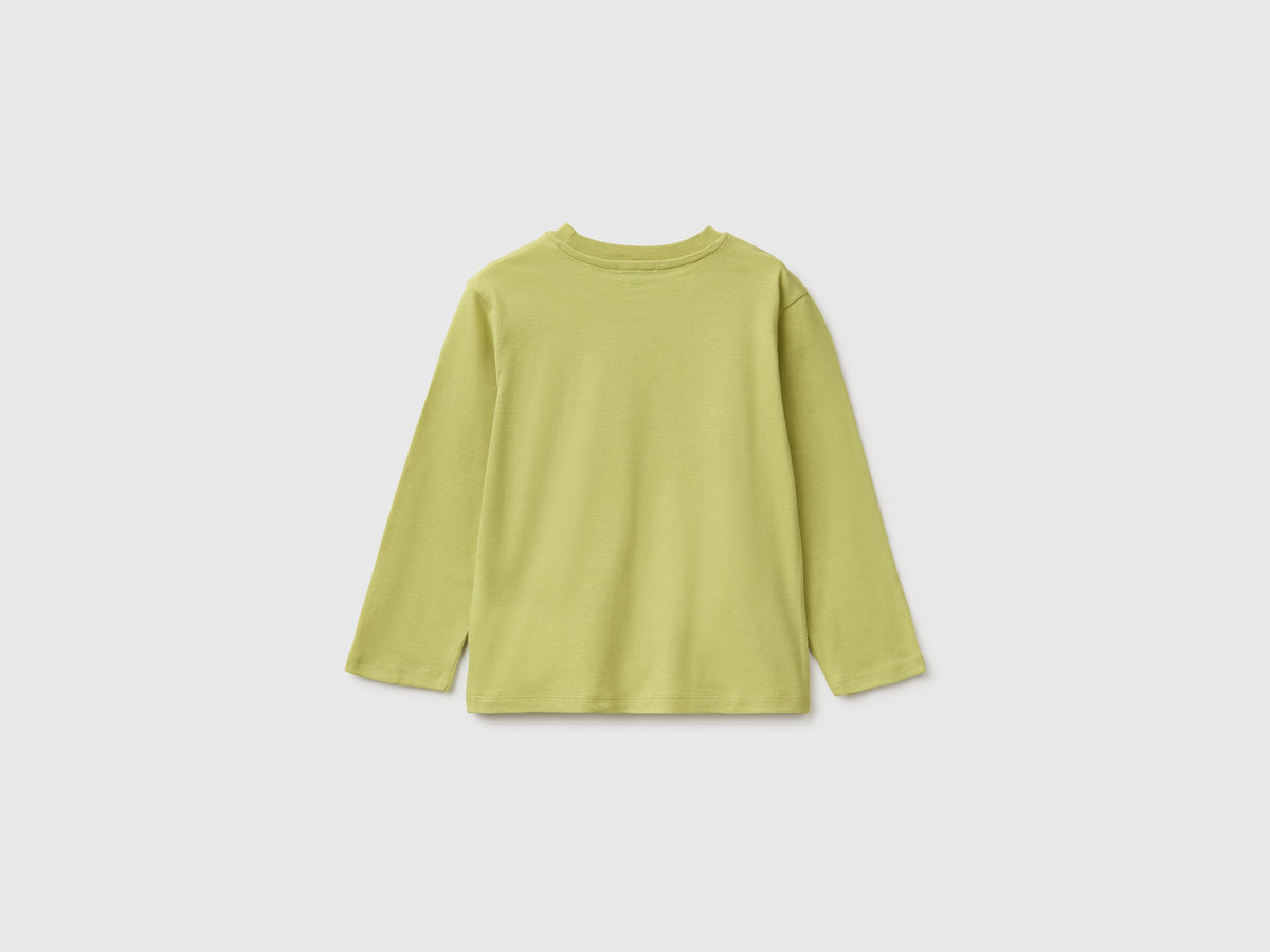 T-shirt manica lunga con stampa