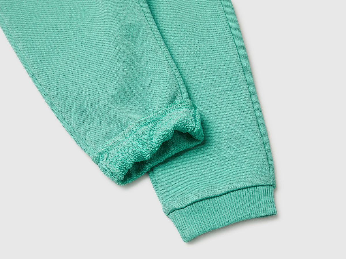 Pantaloni in felpa di cotone bio
