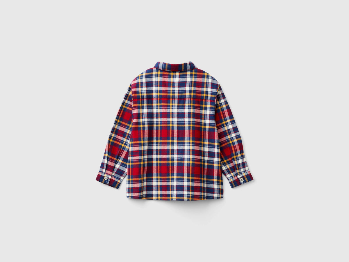 Camicia scozzese 100% cotone