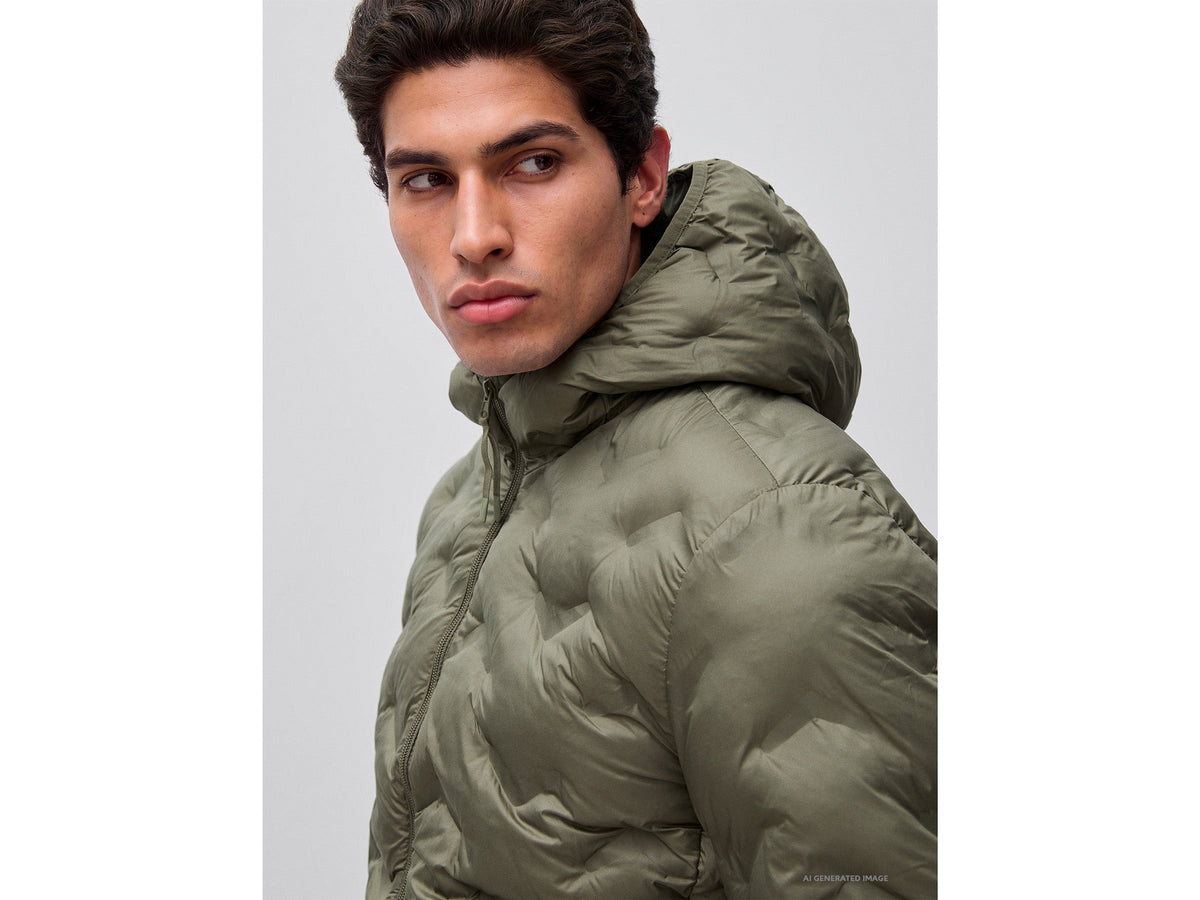 Piumino regular fit imbottito