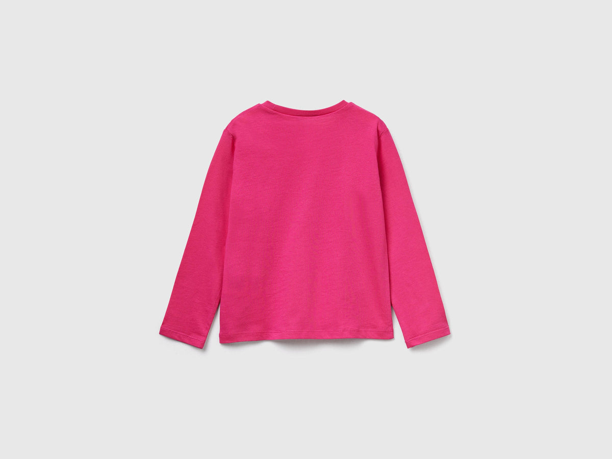 Maglietta regular fit con stampa