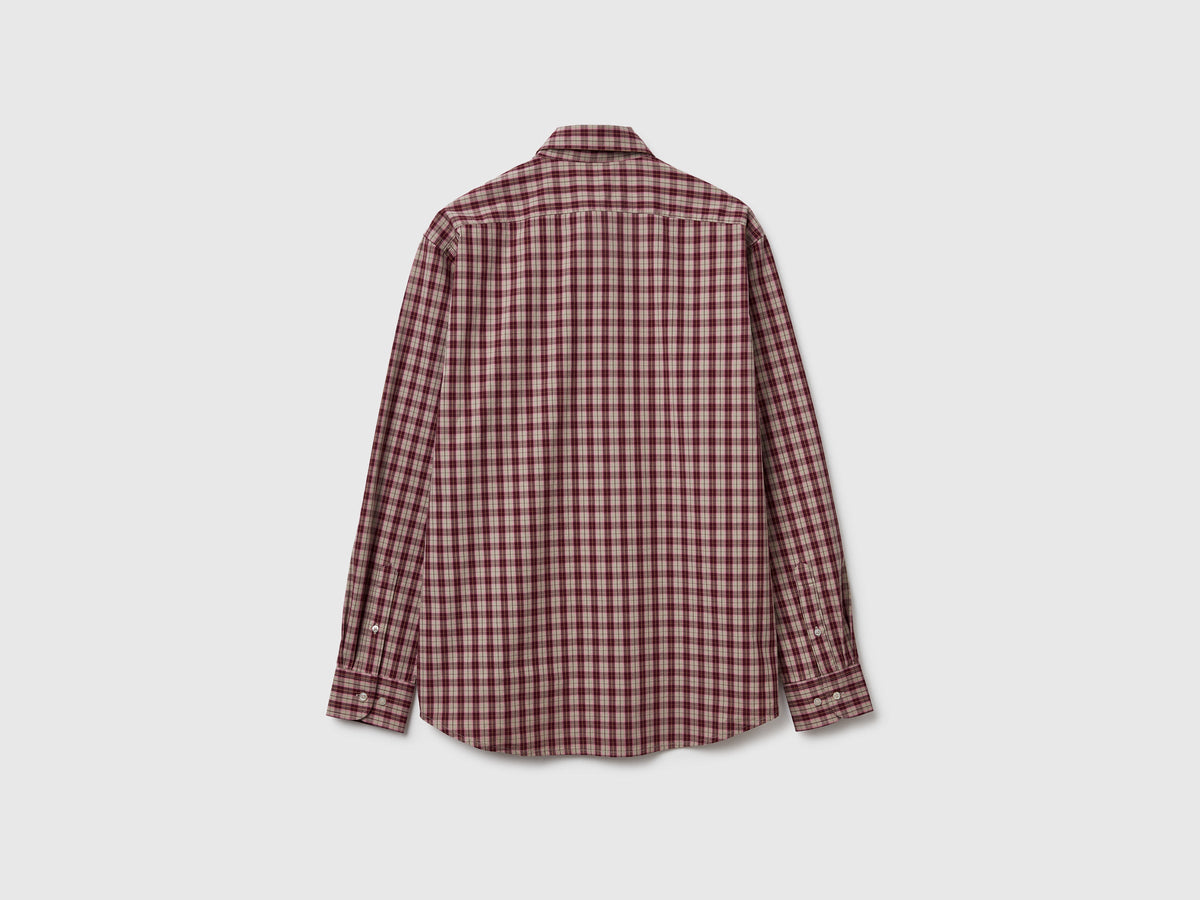 Camicia a quadri 100% cotone