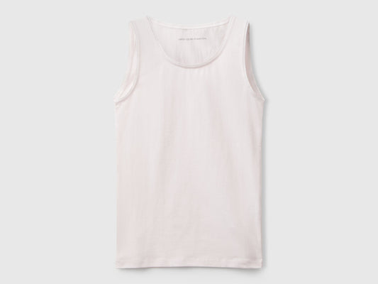 Due canotte in cotone stretch