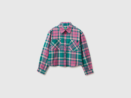 Camicia a quadri 100% cotone