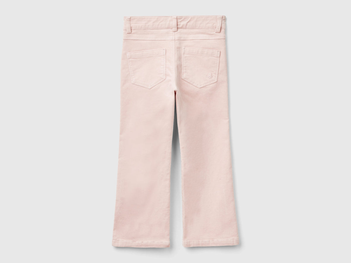 Pantaloni in velluto flare fit