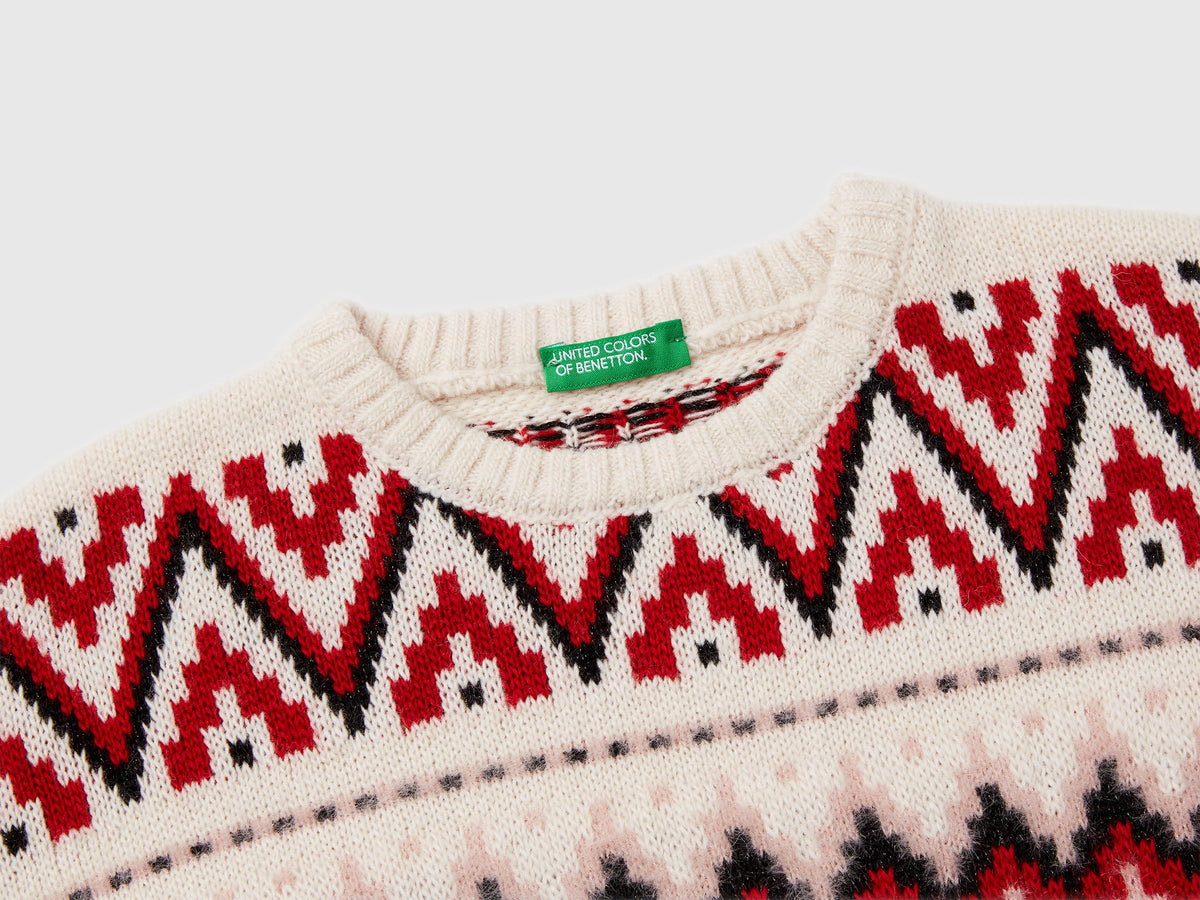 Maglione jacquard