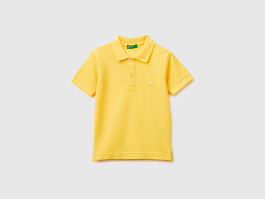 Polo manica corta in puro cotone