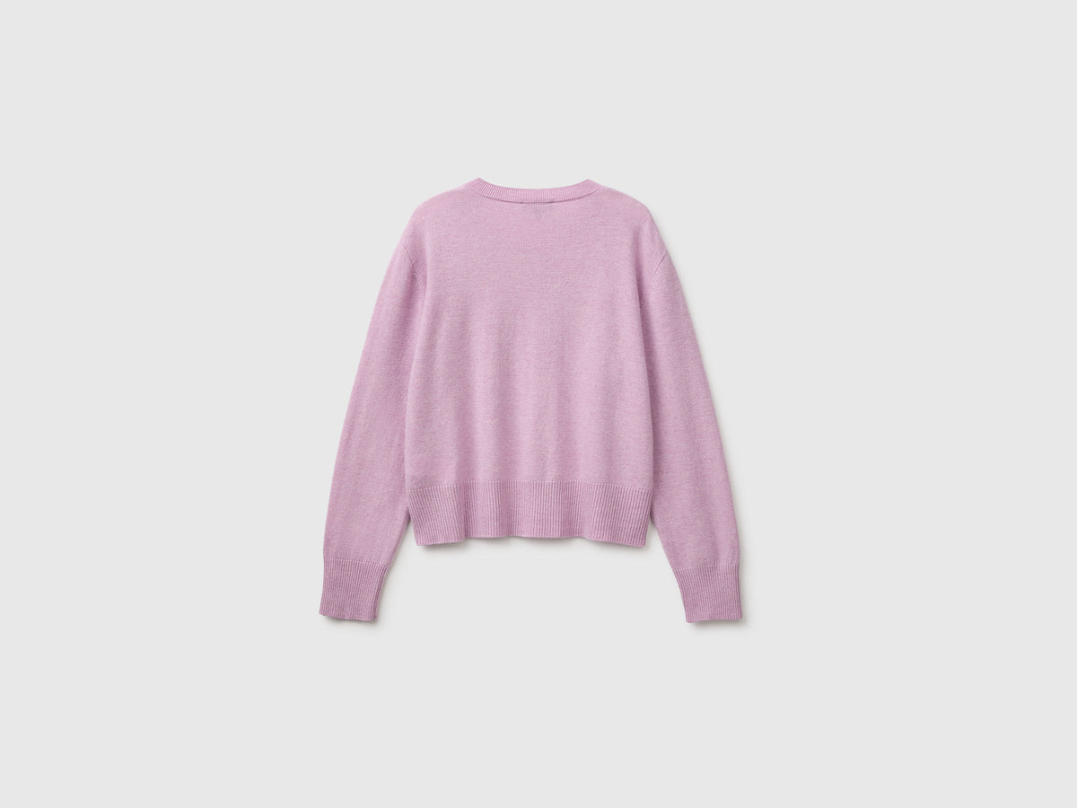 Cardigan in misto cashmere