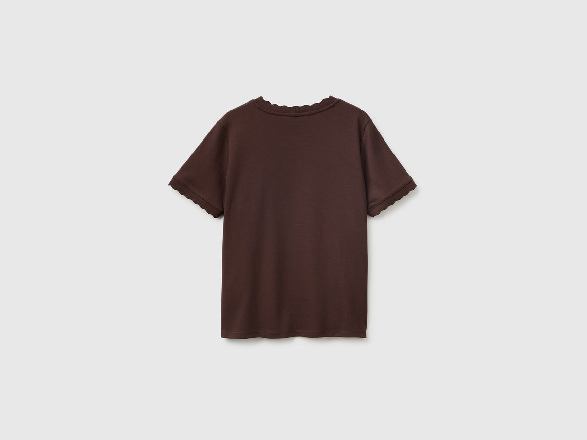 T-shirt girocollo 100% cotone
