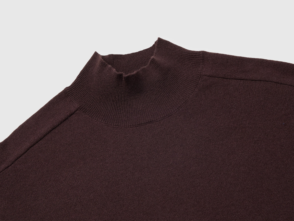 Maglia dolcevita in misto cashmere