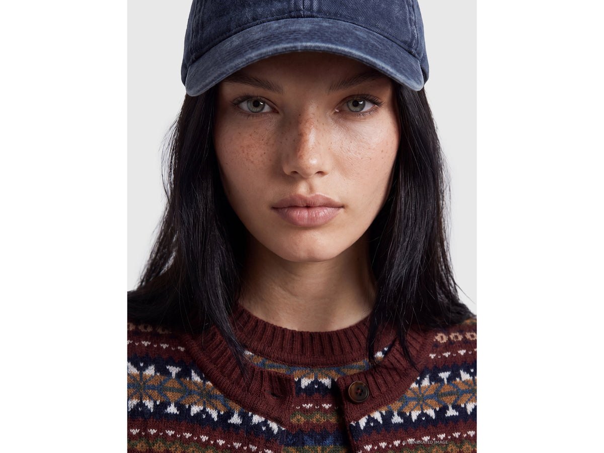 Cappello baseball effetto vintage