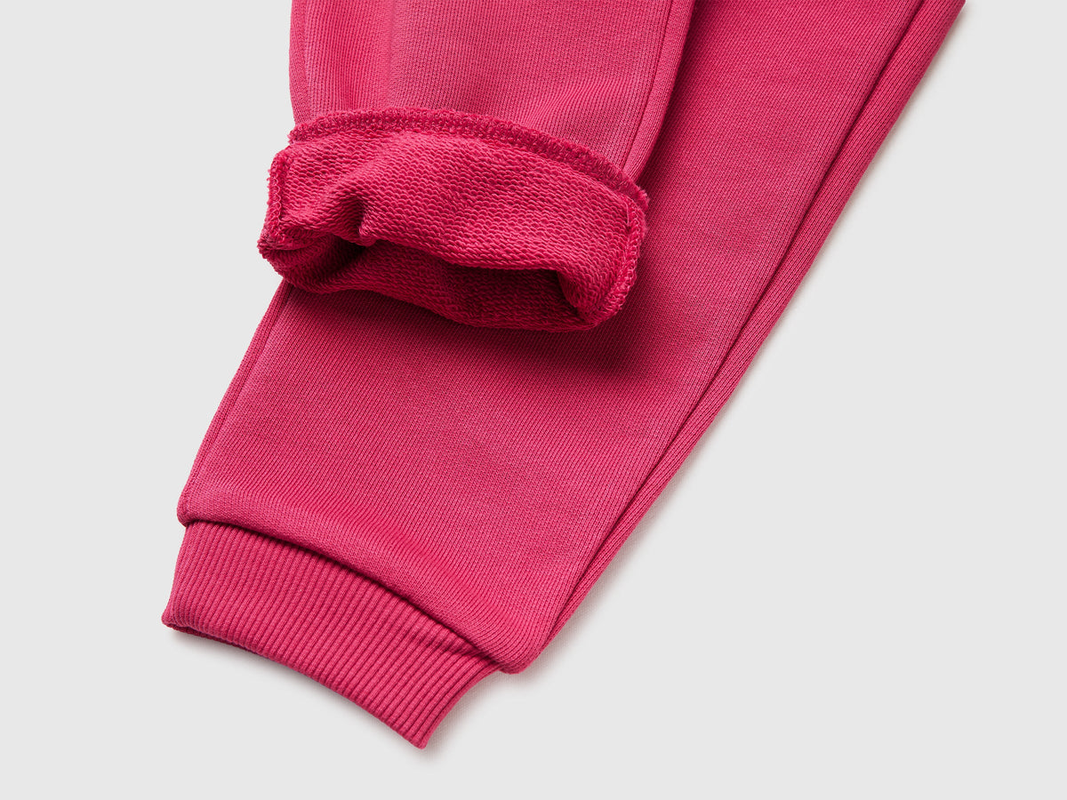 Pantaloni in felpa di cotone bio