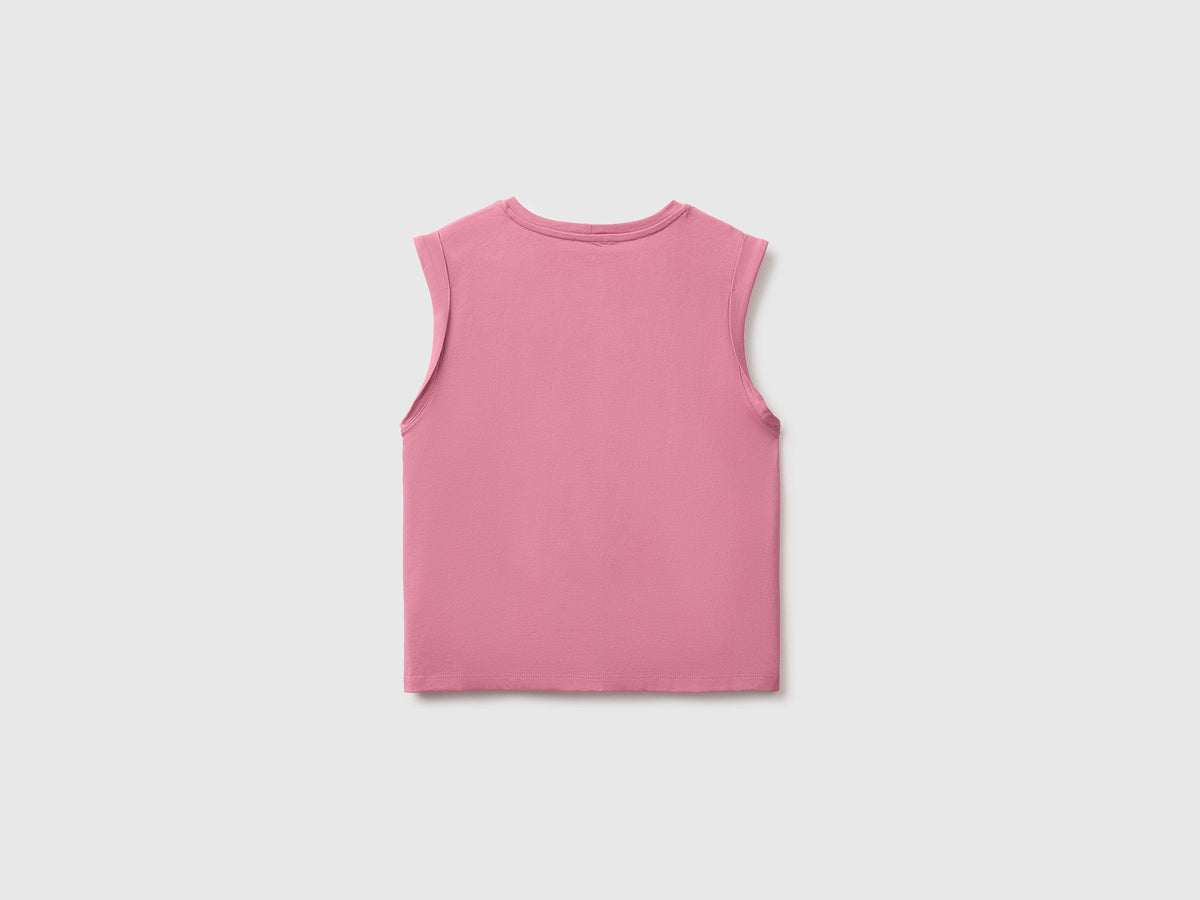 T-shirt smanicata
