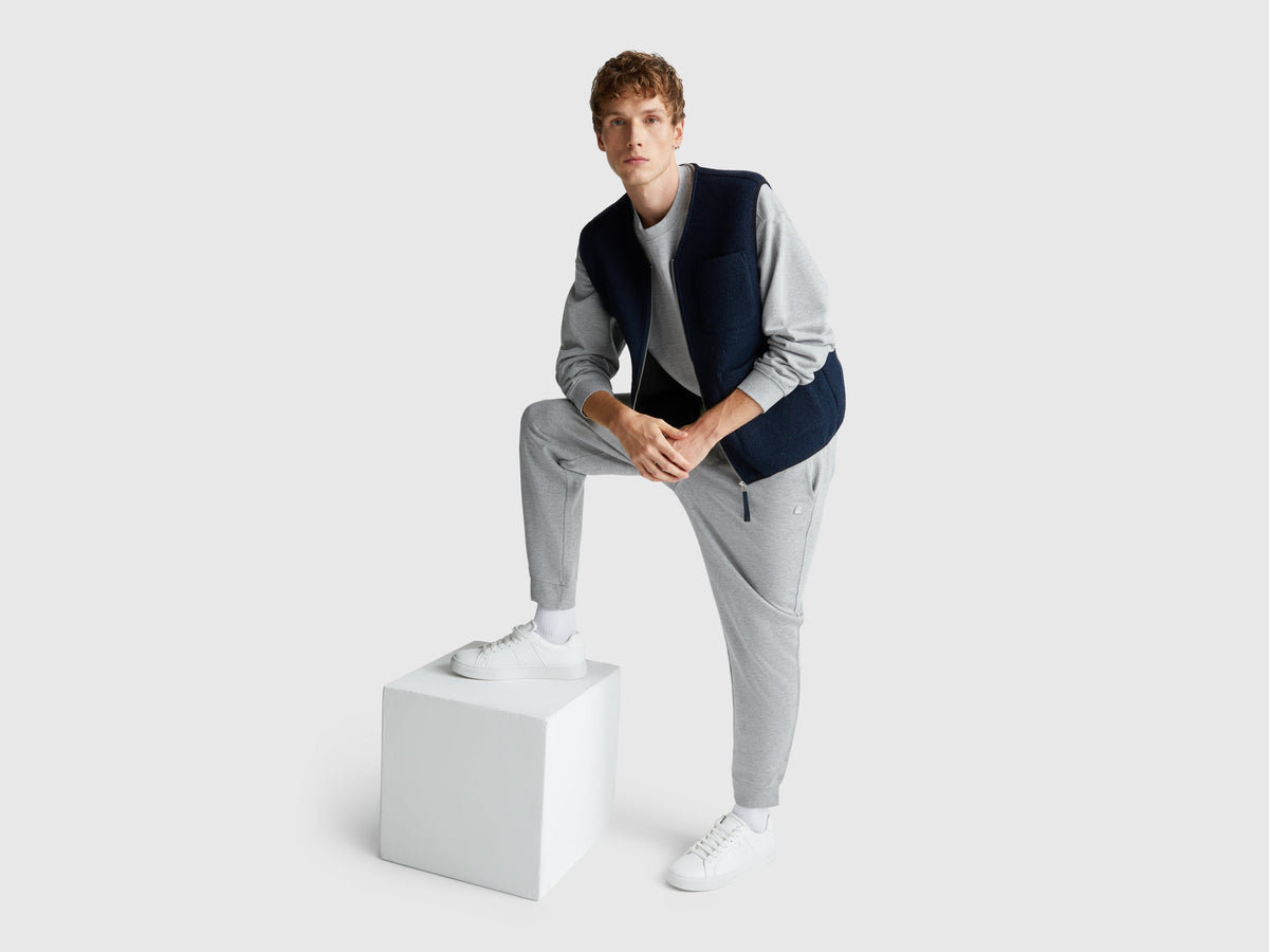 Joggers in felpa di cotone