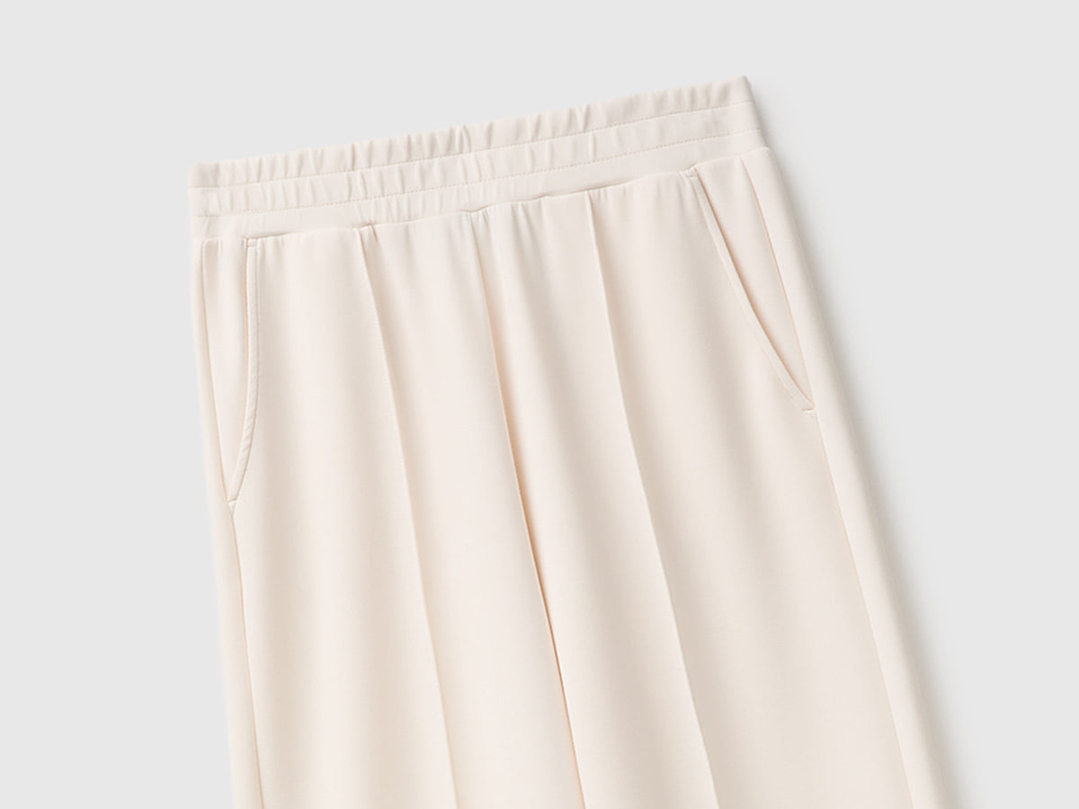 Pantaloni fluidi comfort fit