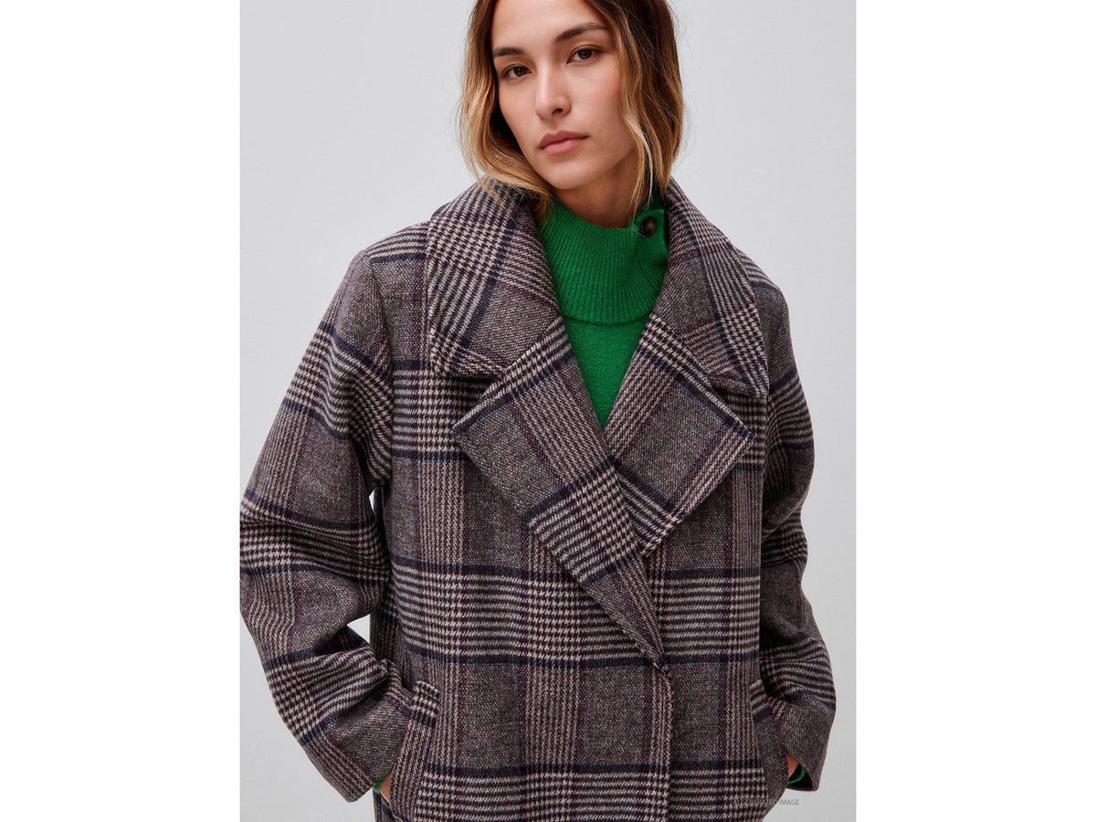 Cappotto doppiopetto fantasia