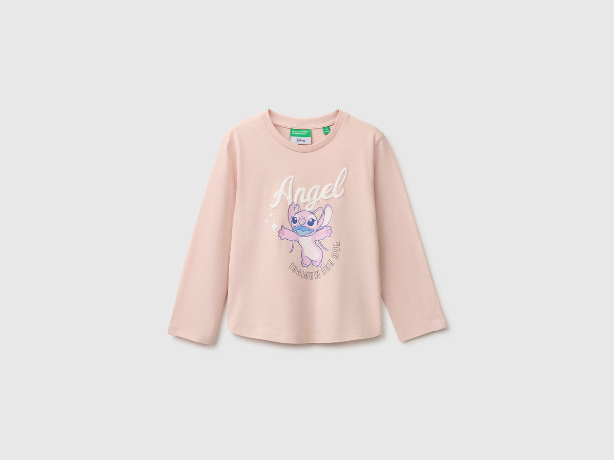 T-shirt stampa e ricamo ©Disney Lilo & Stitch