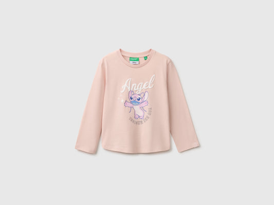 T-shirt stampa e ricamo ©Disney Lilo & Stitch