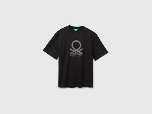T-shirt manica corta con stampa