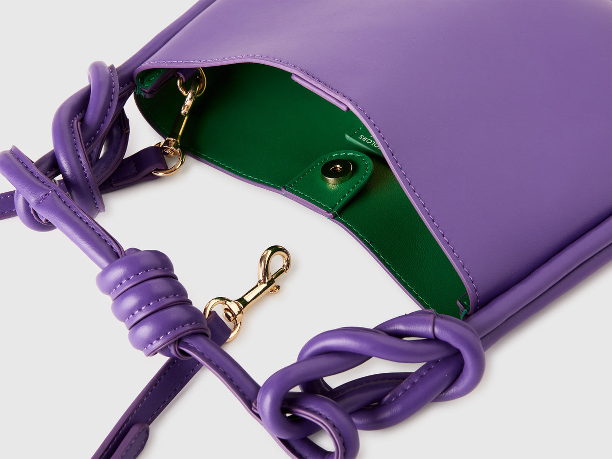 Mini borsa hobo viola